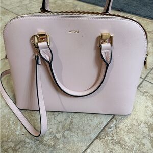 Aldo Light Pink Satchel Bag